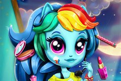 Стиль Радуги Дэш 2 - Rainbow Dash K-Pop Fashion